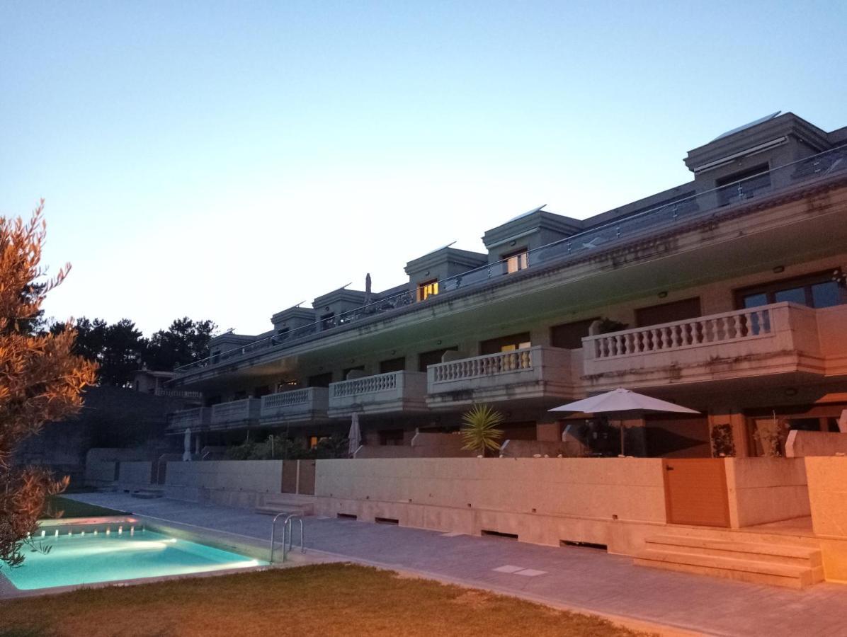 Apartament Atico A 3 Km De Sanxenxo Con Piscina Y Garaje Zewnętrze zdjęcie